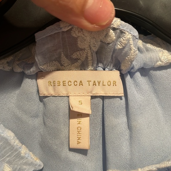 Rebecca Raylor Ruffle embroidered blouse! - Picture 2 of 5